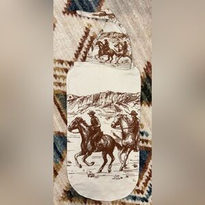 Newborn western wrap w/ hat